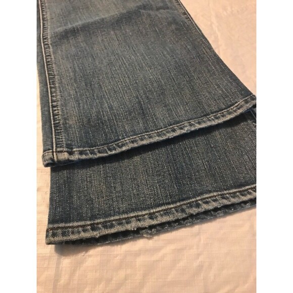 Mavi Women's Jeans Marie Super Low Flare Stretch Distressed Size 25 X 31 NWT - Picture 8 of 10